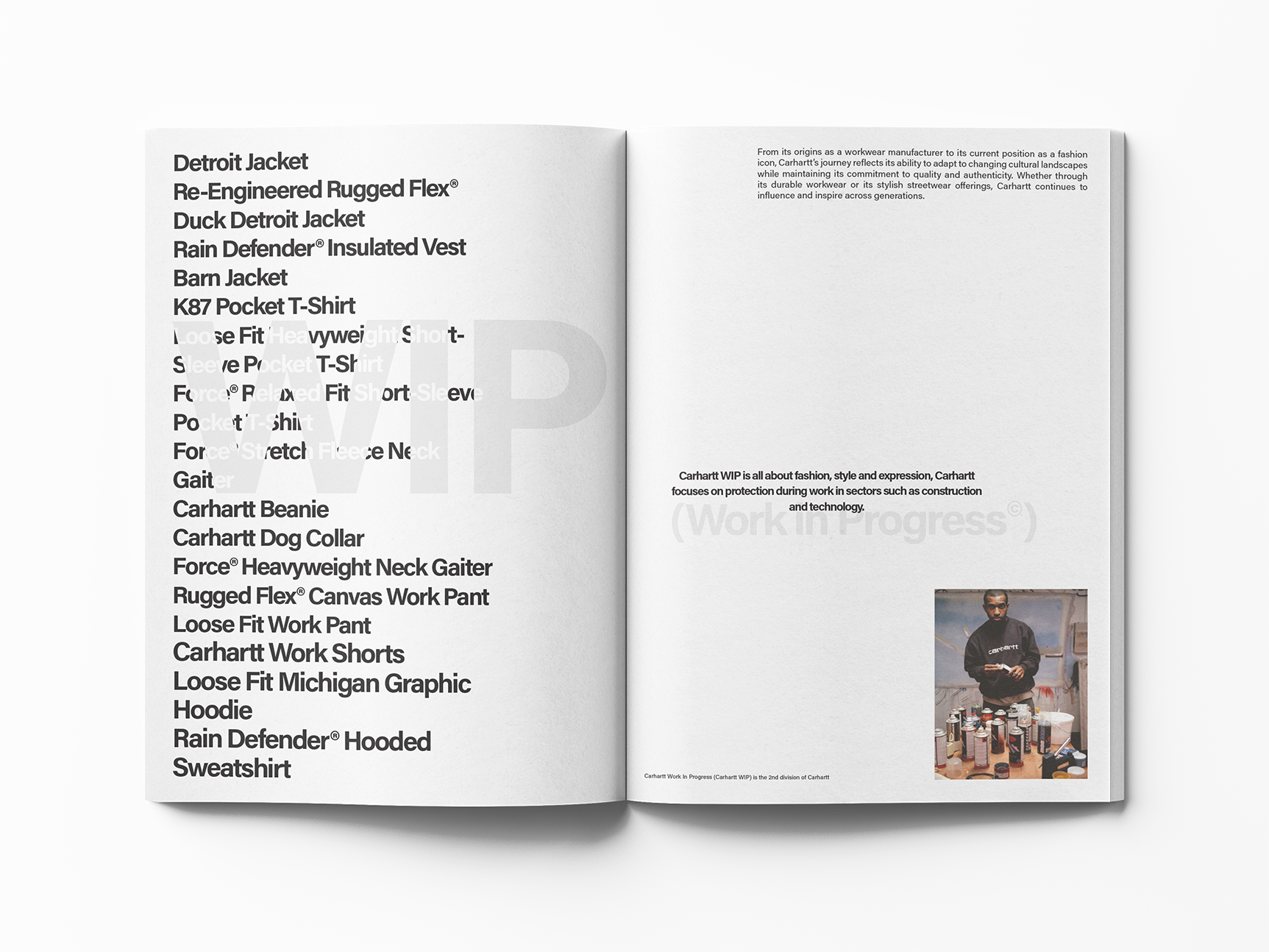 Carhartt — Magazine